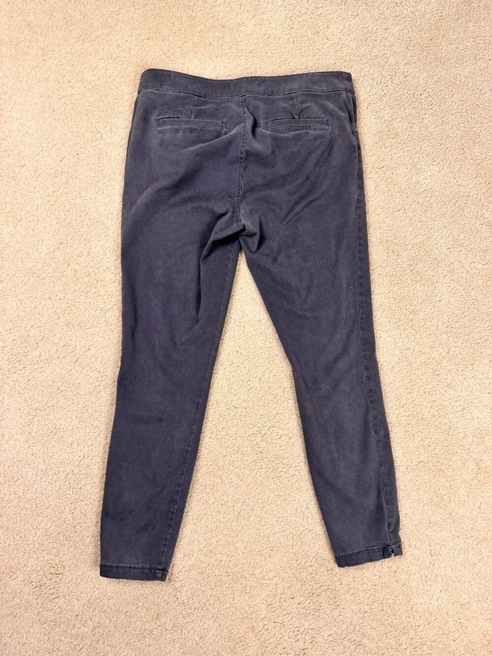 Ann Taylor Loft Marisa Dark Gray Stretch Pants Trousers Women's Size 10 Casual